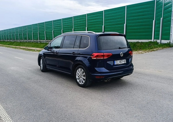 Volkswagen Touran cena 76900 przebieg: 185000, rok produkcji 2017 z Łódź małe 191